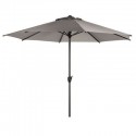 Parasol de aluminio Loompa 3 metros taupe