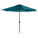 Parasol de aluminio Loompa 3 metros azul