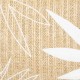 Cojín decorativo de flores dorado/blanco 30x50cm Homaa