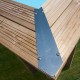 Piscina madera redonda Ananas Gre 428x117cm
