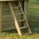 Piscina madera redonda Ananas Gre 428x117cm