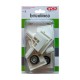 Ángulos para mosquitera corredera blanca 4uds.