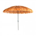 Parasol de aluminio y mimbre sintético 2,7m