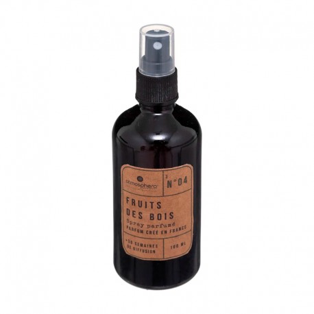 Spray ambientador de frutos del bosque anti olor hogar 100ml