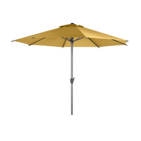 Parasol de aluminio Loompa 3 metros mostaza
