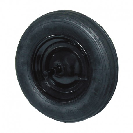 Rueda neumática para carretilla de obra 350x80mm