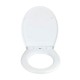 Tapa para inodoro WC de duroplast blanca Ostuni