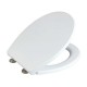 Tapa para inodoro WC de duroplast blanca Ostuni
