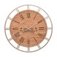 Reloj de pared de madera/metal 70x4cm Botanic