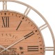 Reloj de pared de madera/metal 70x4cm Botanic