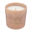 Vela perfumada en recipiente de madera 10x10x10cm