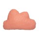 Cojín forma nube Oya terracota 45x28cm.