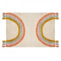 Alfombra arcoiris infantil 100x150cm