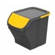Cubo reciclaje amarillo 25lt.