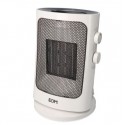 Calefactor vertical oscilante 1500w gris