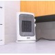 Calefactor vertical oscilante 1500w gris