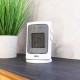 Calefactor vertical oscilante 1500w gris