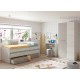 Cama doble 2 cajones 198x96x69cm