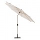 Parasol de aluminio Loompa 3 metros arcilla