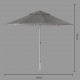 Parasol de aluminio 3,3 metros Easyo pizarra