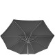 Parasol de aluminio 3,3 metros Easyo pizarra