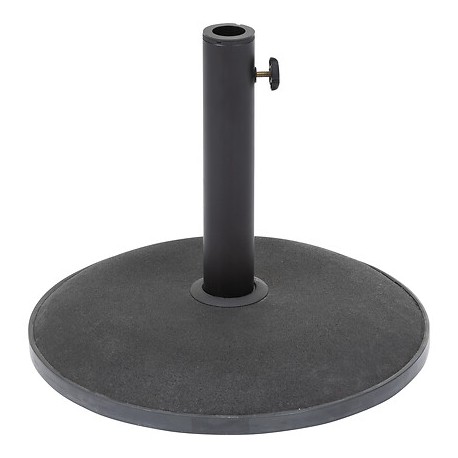 Base parasol 15kg. Hormigón