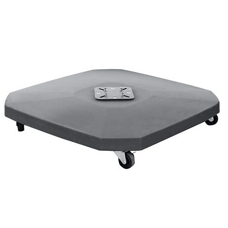 Base parasol 90kg. Con ruedas