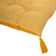 Cojín para palet 60x120cm ocre