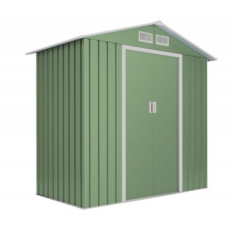 Cobertizo de metal Light Verde 196x131x196cm 2,57m2