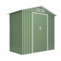 Cobertizo de metal Light Verde 196x131x196cm 2,57m2