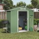 Cobertizo de metal Light Verde 196x131x196cm 2,57m2