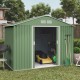 Cobertizo de metal Light Verde 258x313x202cm 8,08m2