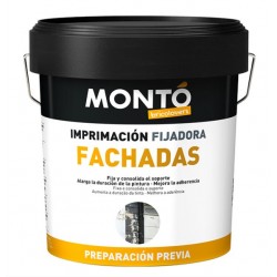 Pintura imprimación fijadora fachadas blanco semitransparente 4L