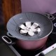 Tapa cocina 2 en 1 antidesbordamiento y vaporera
