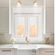 Ventana PVC 2 hojas con persiana 100x100cm derecha 60mm