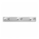 Colgador percha de acero con 3 ganchos