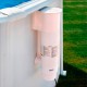 Piscina de acero blanco ovalada Bora Bora Gre altura 120