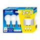 Bombilla estándar LED E27 12W 1060lm 3uds. Garza