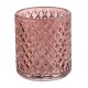 Vaso portacepillos de cristal 7,5x10cm Atessa