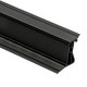 Copete rectangular negro