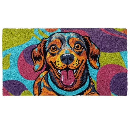Felpudo coco POP perro 40x70cm