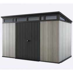 Cobertizo de resina Artisan gris 342x218x226cm 7,42m²