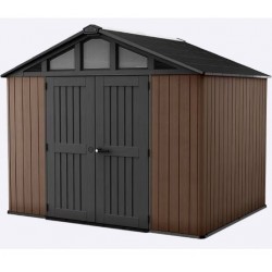 Cobertizo de resina Stronghold 306x244x250cm 7,4m²