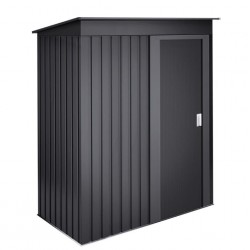 Cobertizo de metal Hede Dark 162x86x181cm