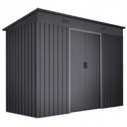 Cobertizo de metal Anthra 238x130x202cm