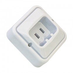 Base enchufe empotrar TT 25A para cocina