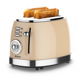 Tostador Retro 850w beige