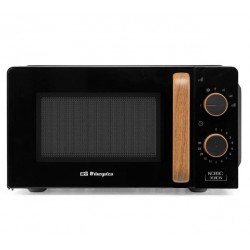 Microondas orbegozo 700W negro/madera