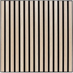 Revestimiento de pared palilleria MDF 60x60 roble claro