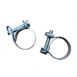 Abrazadera de manguera de gas 15x18mm 2uds.